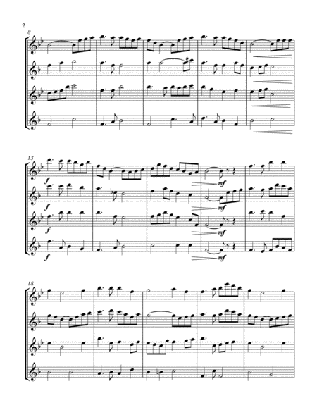 Danny Boy Sax Quartet Page 2