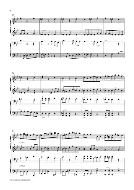 Danse Macabre Piano Duet Extended Version Page 2