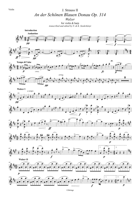 Danube Waltz Page 2