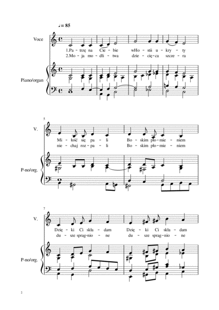 Das Veilchen K 476 C Major Page 2