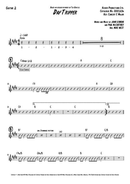 Day Tripper Guitar 2 Page 2