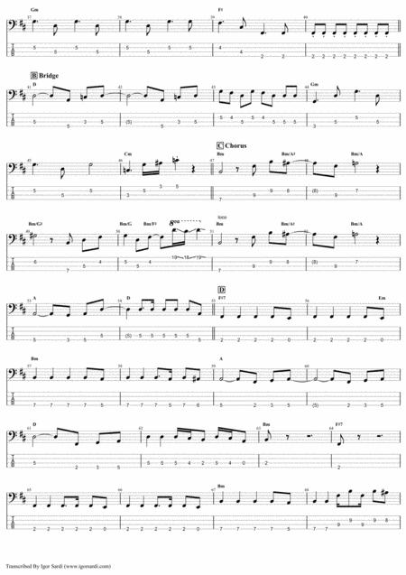 Death On Two Legs Queen John Deacon Complete And Accurate Bass Transcription Whit Tab Page 2