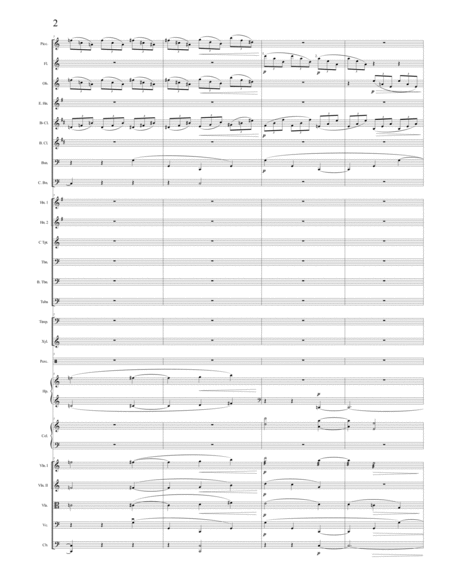 Debussy En Blanc Et Noir Orchestra Suite Orchestrated By Leytush Score Parts Page 2