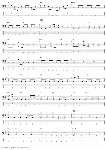 Delilah Queen John Deacon Complete And Accurate Bass Transcription Whit Tab Page 2