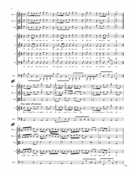 Dell Aura Al Sussurrar Antonio Vivaldi Full Score Page 2