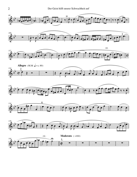 Der Geist 2nd Violin Part Page 2