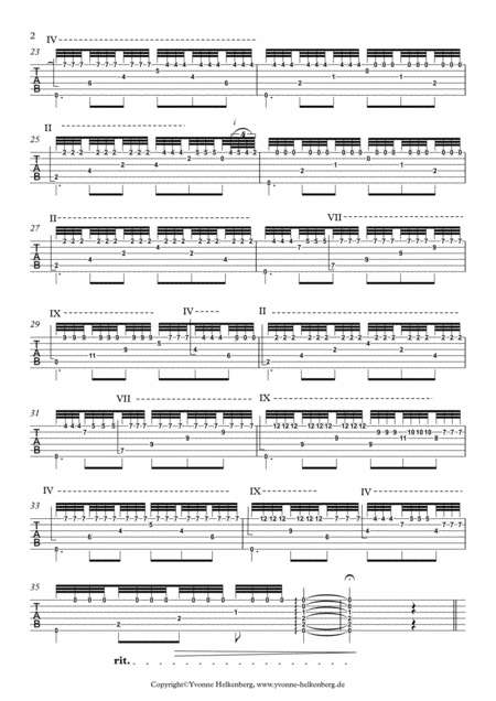 Der Lindenbaum Am Brunnen Vor Dem Tore Arranged For Classical Guitar Tab Page 2