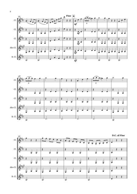 Der Mai Ist Gekommen German Folk Song Brass Quintet Page 2