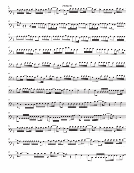 Despacito Euphonium Page 2