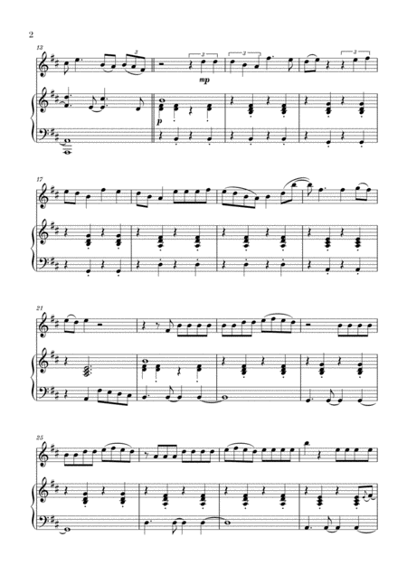 Despacito For Flute And Piano Page 2
