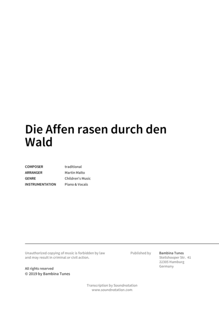 Die Affen Rasen Durch Den Wald Page 2