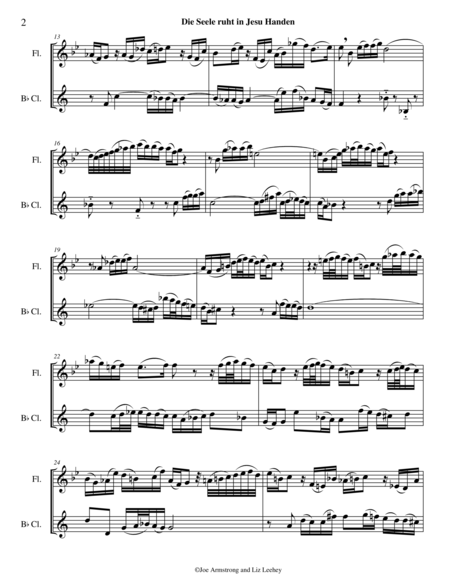 Die Seele Ruht In Jesu Handen From Cantata Bwv 127 Page 2