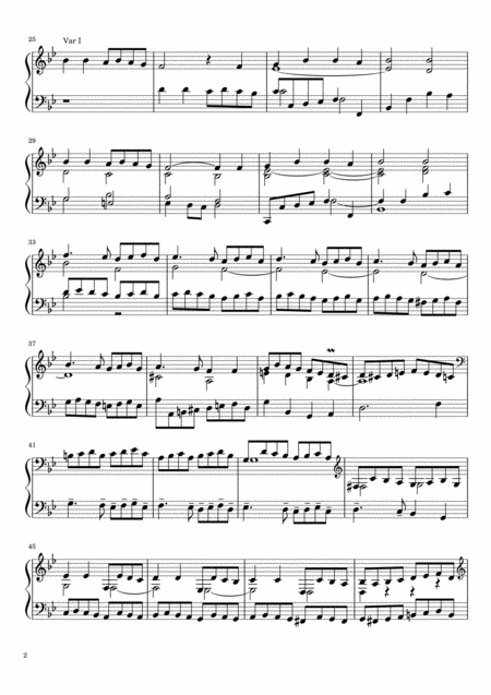 Ding Dong Merrily On High Piano Variations Page 2