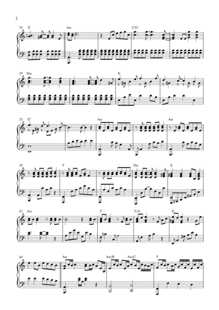 Disingenuous Edgy Piano Page 2