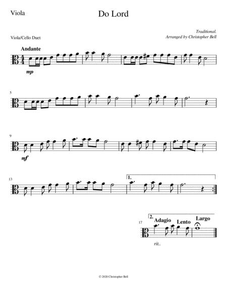 Do Lord Easy Viola Cello Duet Page 2