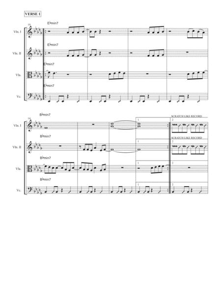 Dont Cha String Quartet Page 2