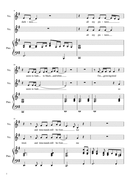 Dont Let The Sun Go Down On Me Vocal Duet Page 2