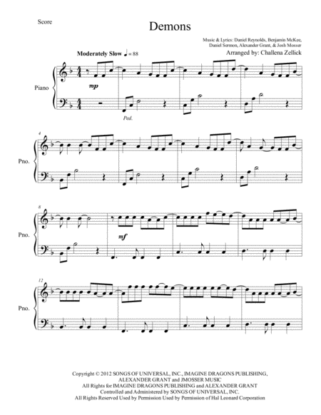 Dorian Mode Easy Piano Solo Page 2