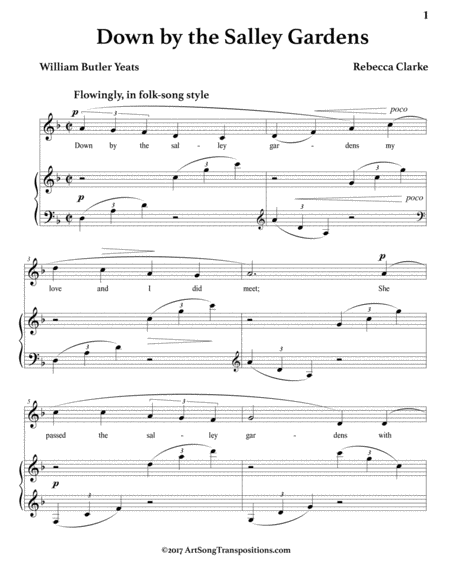 Down By The Salley Gardens D Minor Page 2