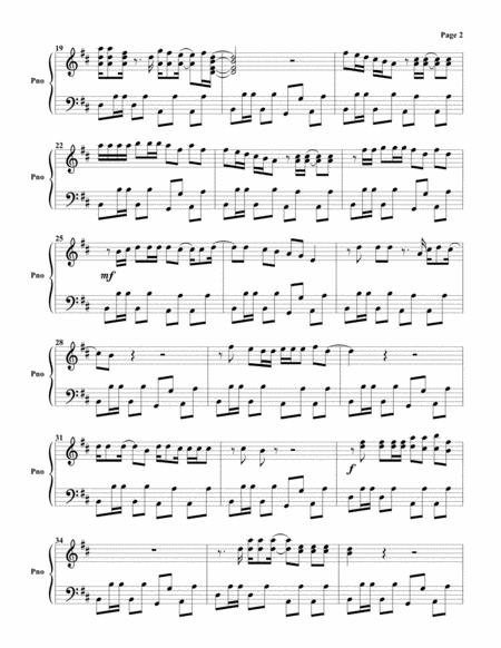 Down Under Piano Solo Page 2