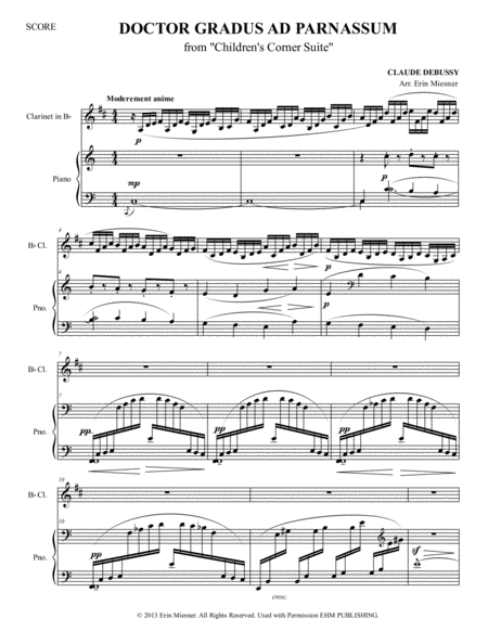 Dr Gradus Ad Parnassum For Clarinet And Piano Page 2