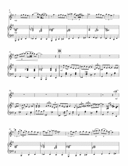 Dream A Little Dream Of Me For Flute Solo With Piano Accompaniment Ella Fitzgerald Louis Armstrong Page 2