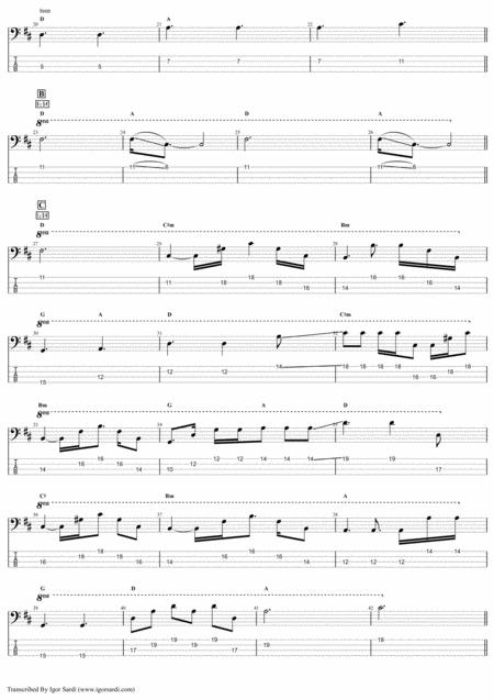 Drowse Queen John Deacon Complete And Accurate Bass Transcription Whit Tab Page 2