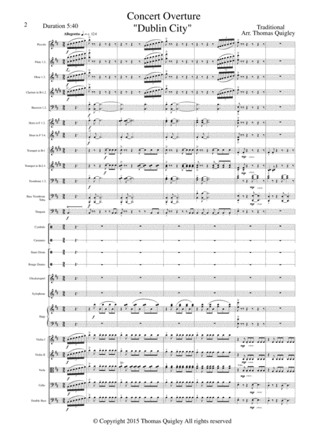 Dublin City Concert Overture Page 2