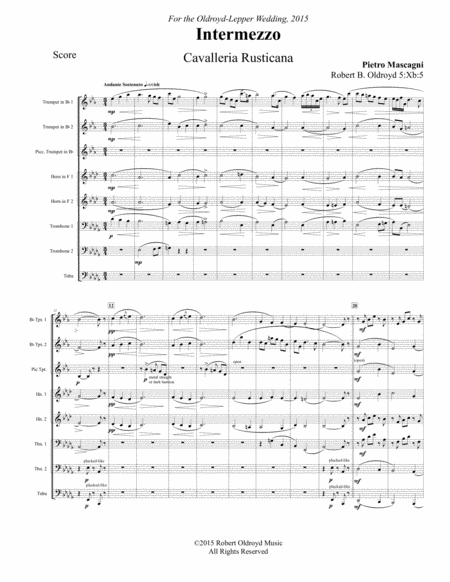 Dukas Fanfare For Brass Octet Page 2