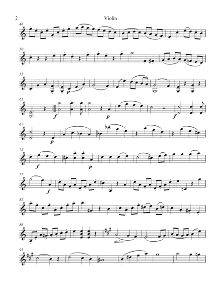 Duo 3 For Violin And Piano Page 2