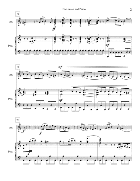 Duo Anun And Piano Op 13a Page 2