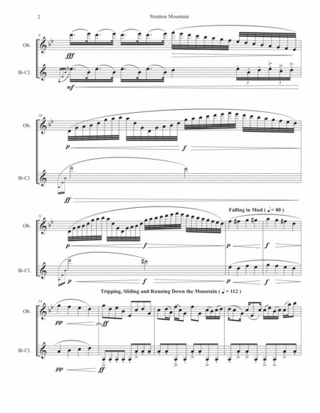 Duo For Clarinet And Oboe Op 38 Stratton Mountain Descent Page 2