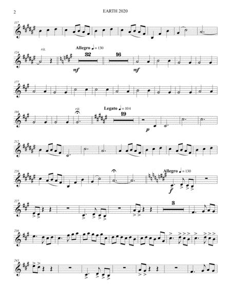 Earth 2020 Bass Clarinet Page 2