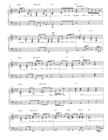 Easy Advanced Piano Page 2