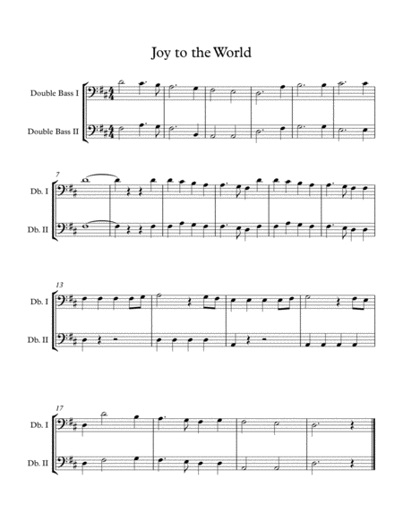 Easy Christmas Duets For Early Intermediate Bass Duet Volume 2 Page 2