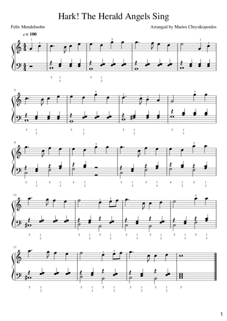 Easy Piano Christmas Songs Page 2