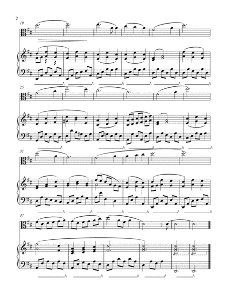 Edelweiss For Viola Solo And Piano Accompaniment Page 2