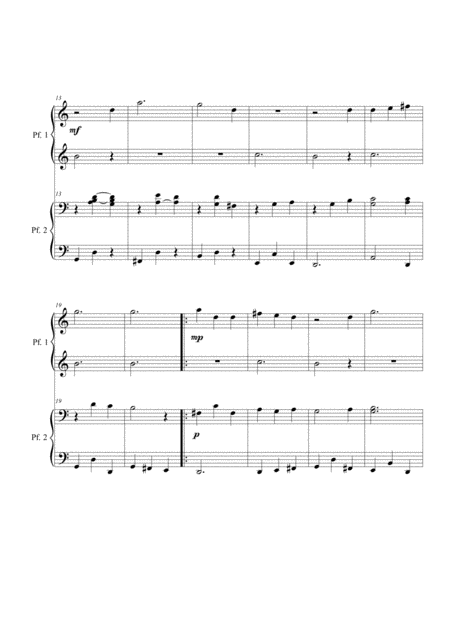 Edelweiss Piano 4 Hands Page 2