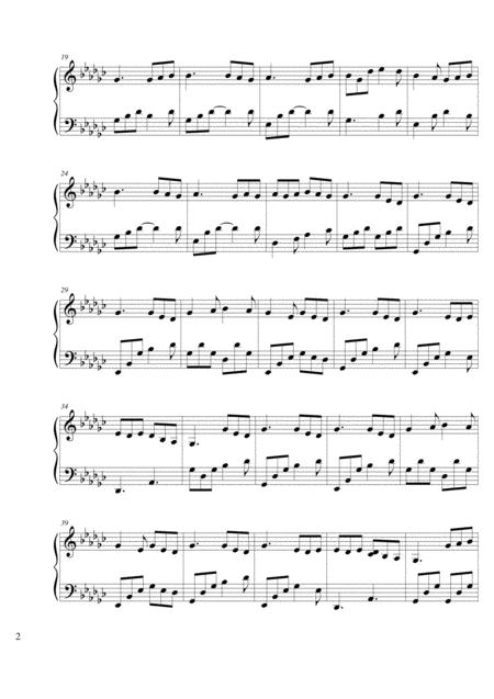 Eden Hall Sheet Music For Piano Page 2