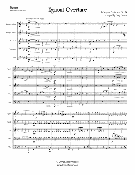 Egmont Overture Page 2