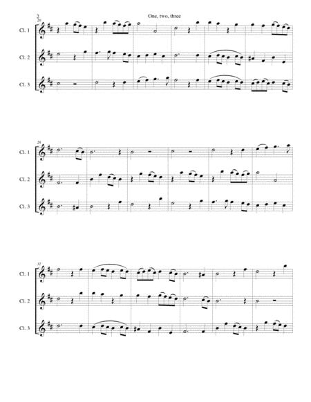 Eight Classical And Traditional Canons For 3 Clarinets Page 2