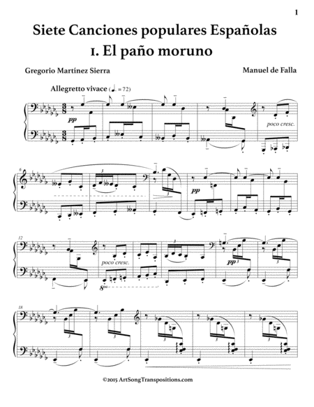 El Pao Moruno A Flat Minor Page 2