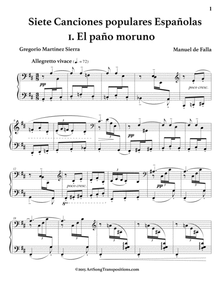 El Pao Moruno B Minor Page 2