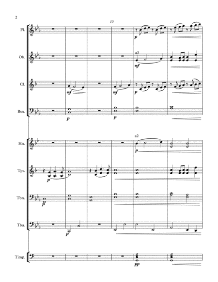 Elegy Prelude For Wind Ensemble Page 2