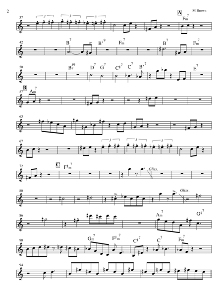 Elevator Music Alto Sax Page 2