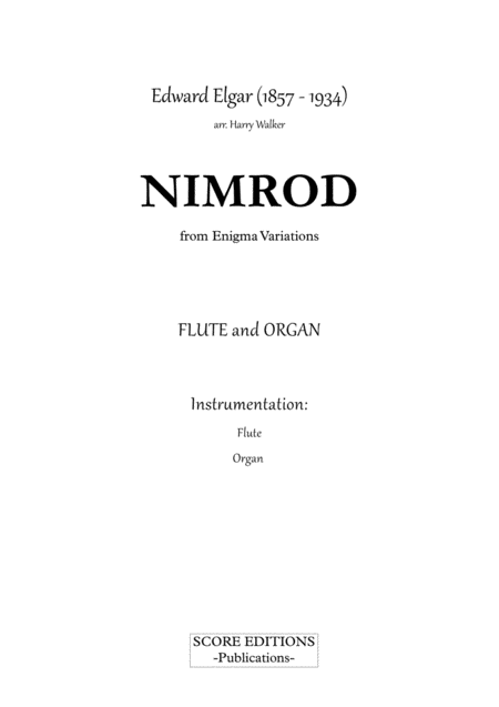 Elgar Nimrod For Flute And Organ Page 2