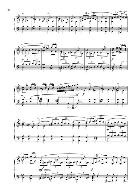 Elgar Pomp And Circumstance March Op 39 No 2 Piano Solo Page 2