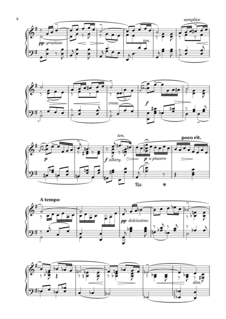 Elgar Serenade Piano Solo Page 2