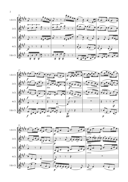 Elgar Variations Viii W N And Ix Nimrod From Enigma Variations Op 36 Clarinet Quintet Page 2