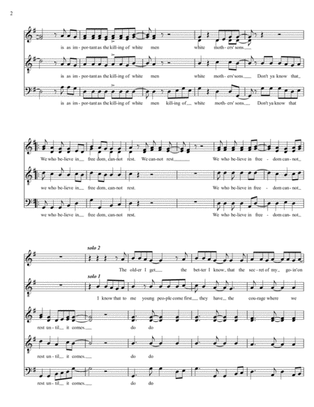 Ellas Song Satb With Divisi A Cappella Page 2